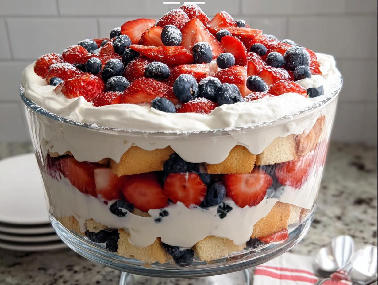 4th of July Trifle
