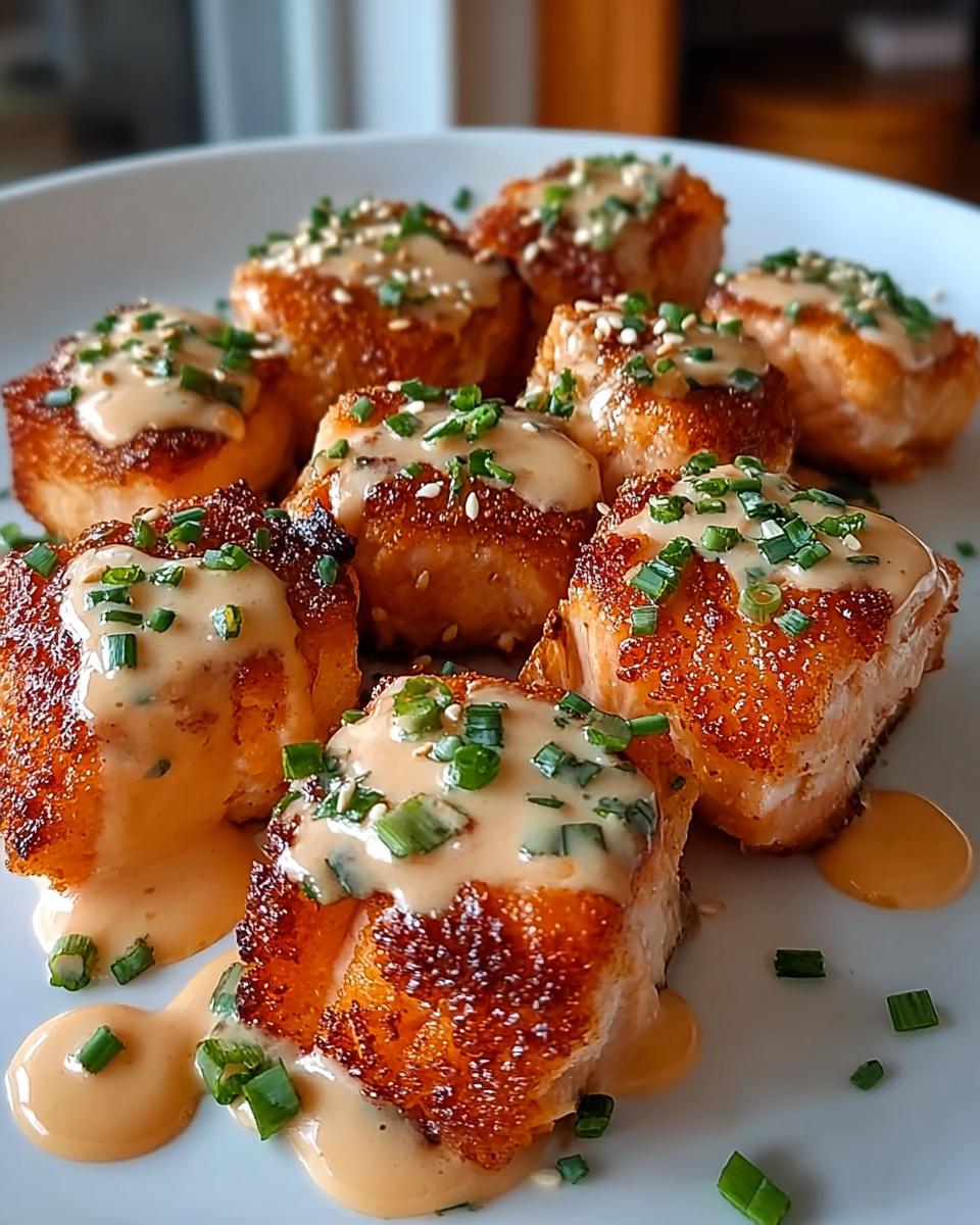 Bang Bang Salmon Bites - detail 2