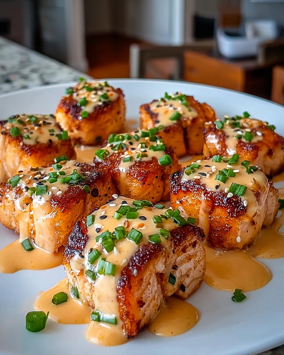 Bang Bang Salmon Bites - detail 4