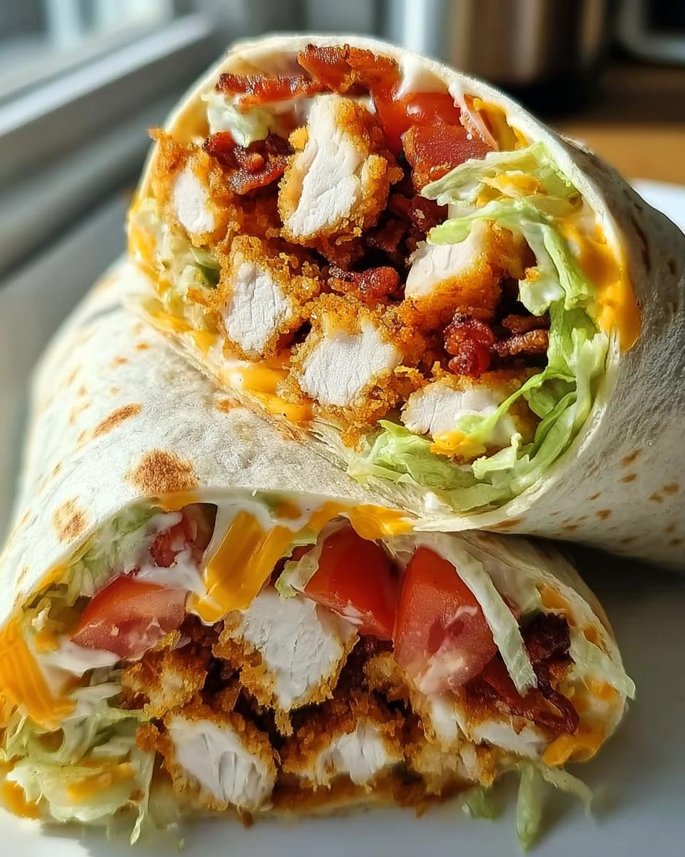 Crispy Chicken Bacon Ranch Wrap - detail 1