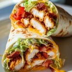 Crispy Chicken Bacon Ranch Wrap 10 Crispy Chicken Bacon Ranch Wrap
