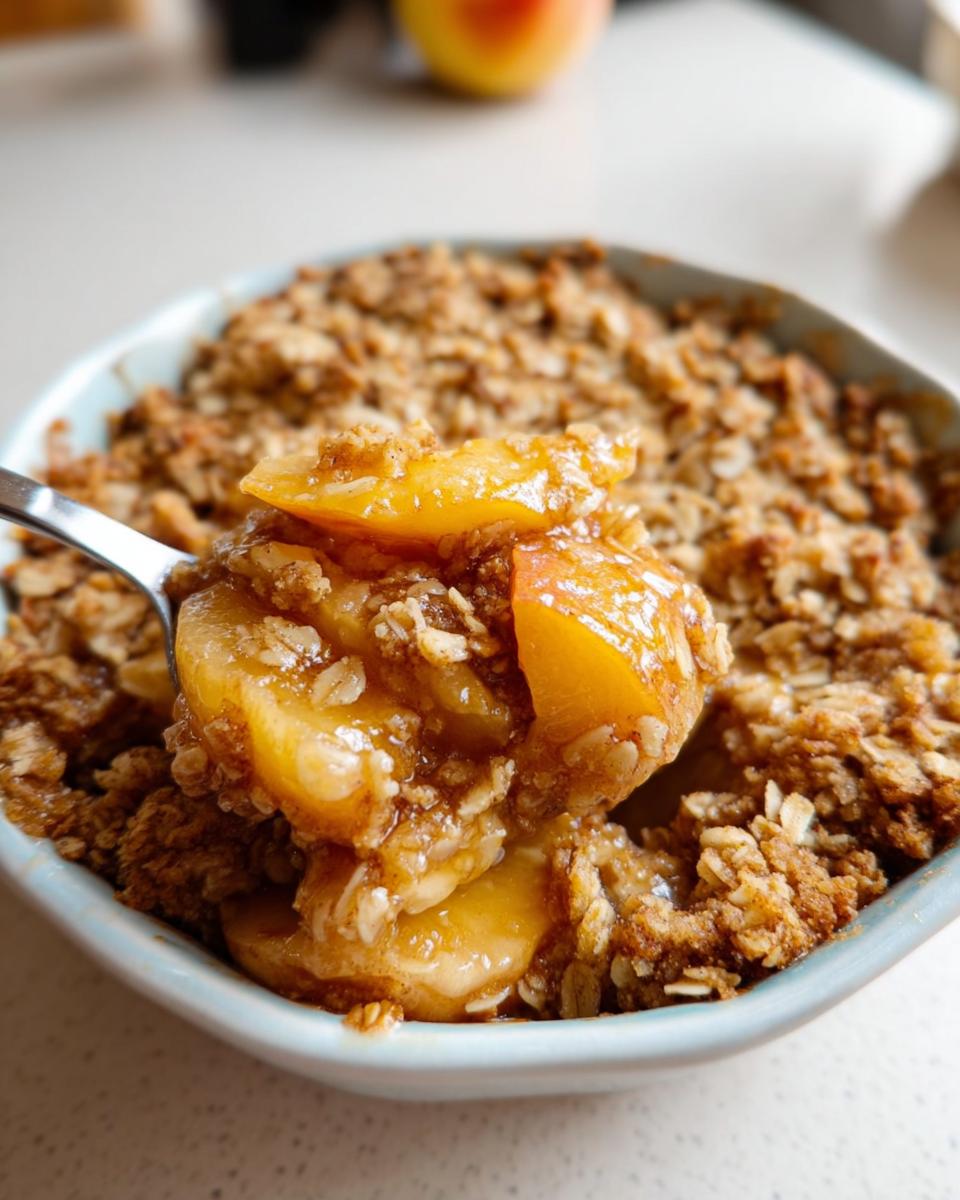 Peach Crisp - detail 1