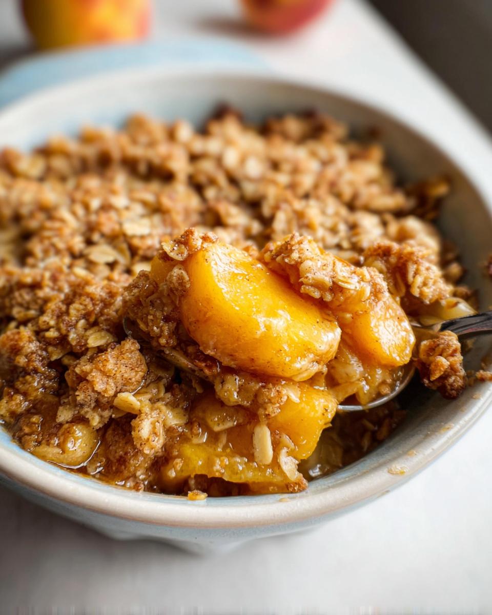 Peach Crisp - detail 2