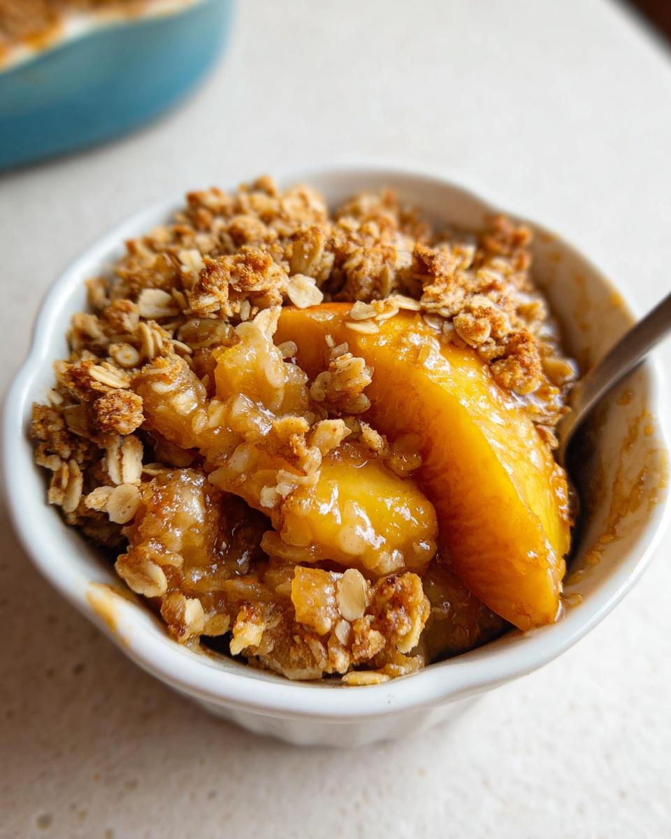 Peach Crisp - detail 3