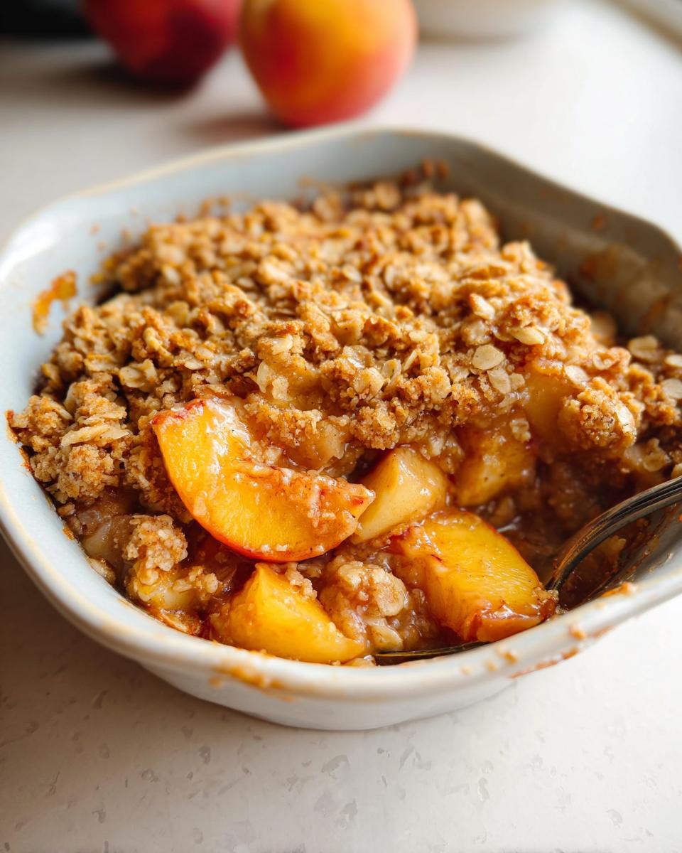 Peach Crisp - detail 4