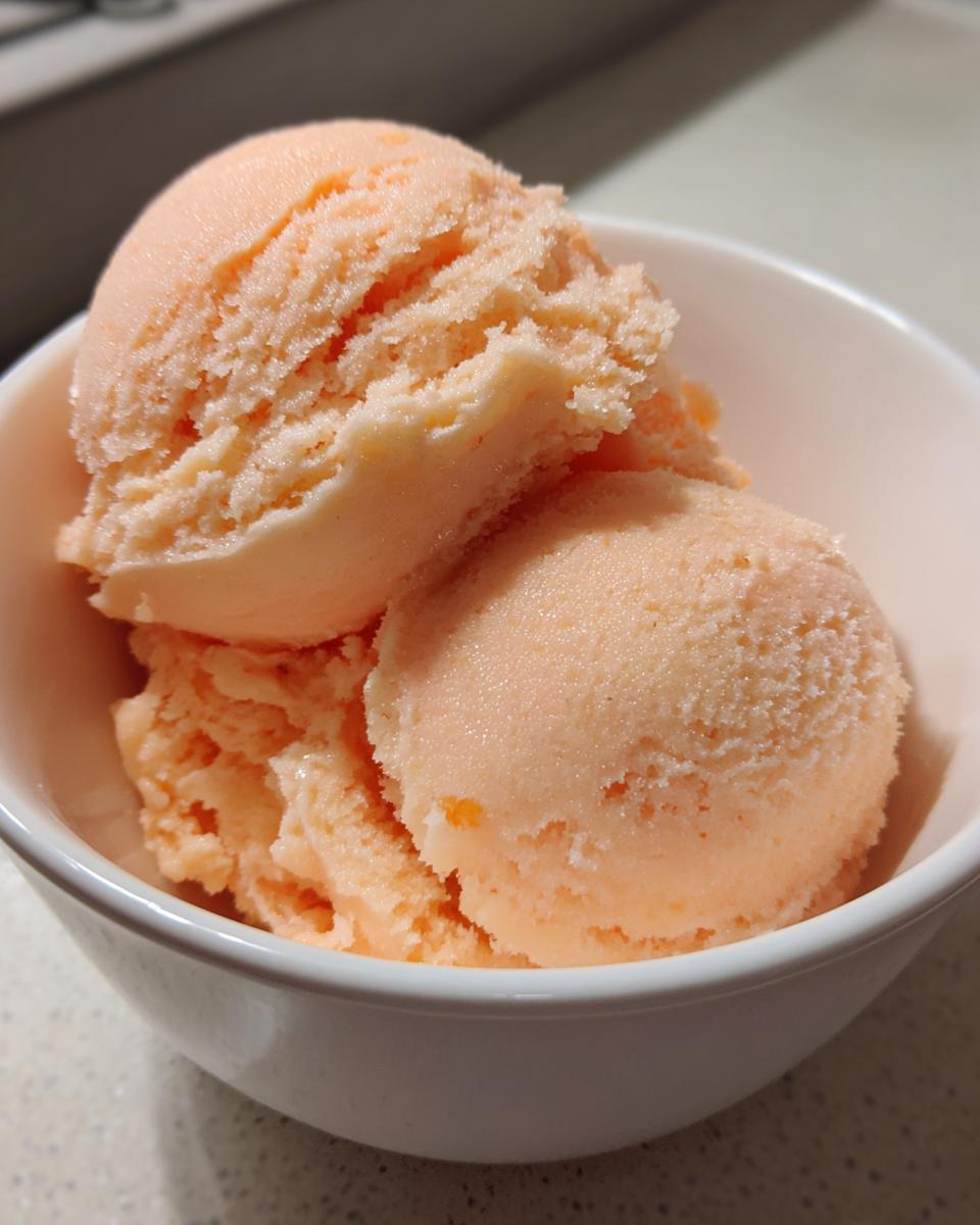 Peach Sorbet - detail 2