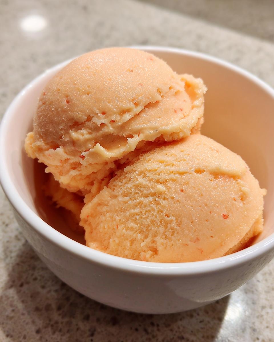 Peach Sorbet - detail 3