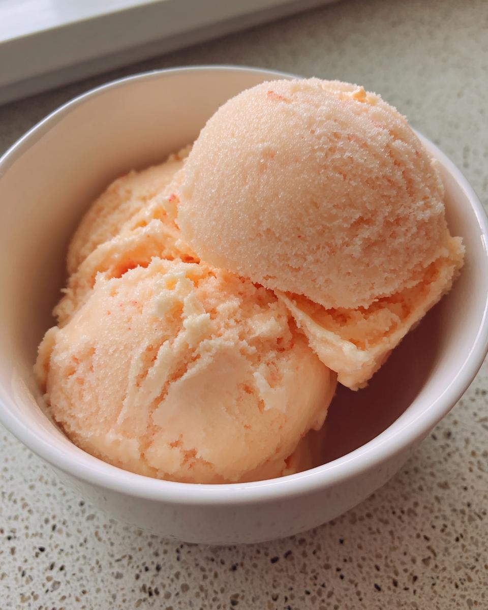 Peach Sorbet - detail 4