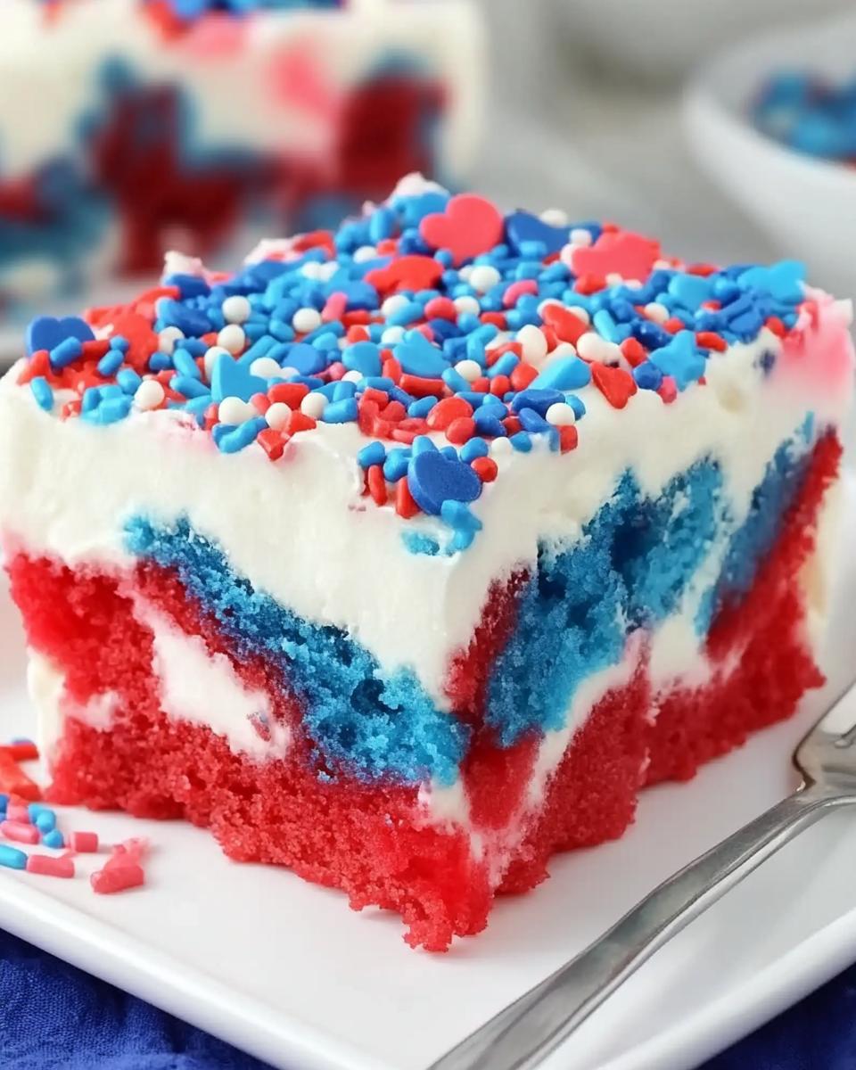 Poke Cake - detail 3