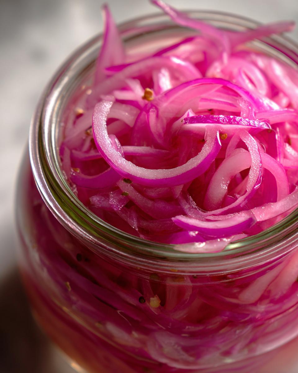 Quick Pickled Red Onions