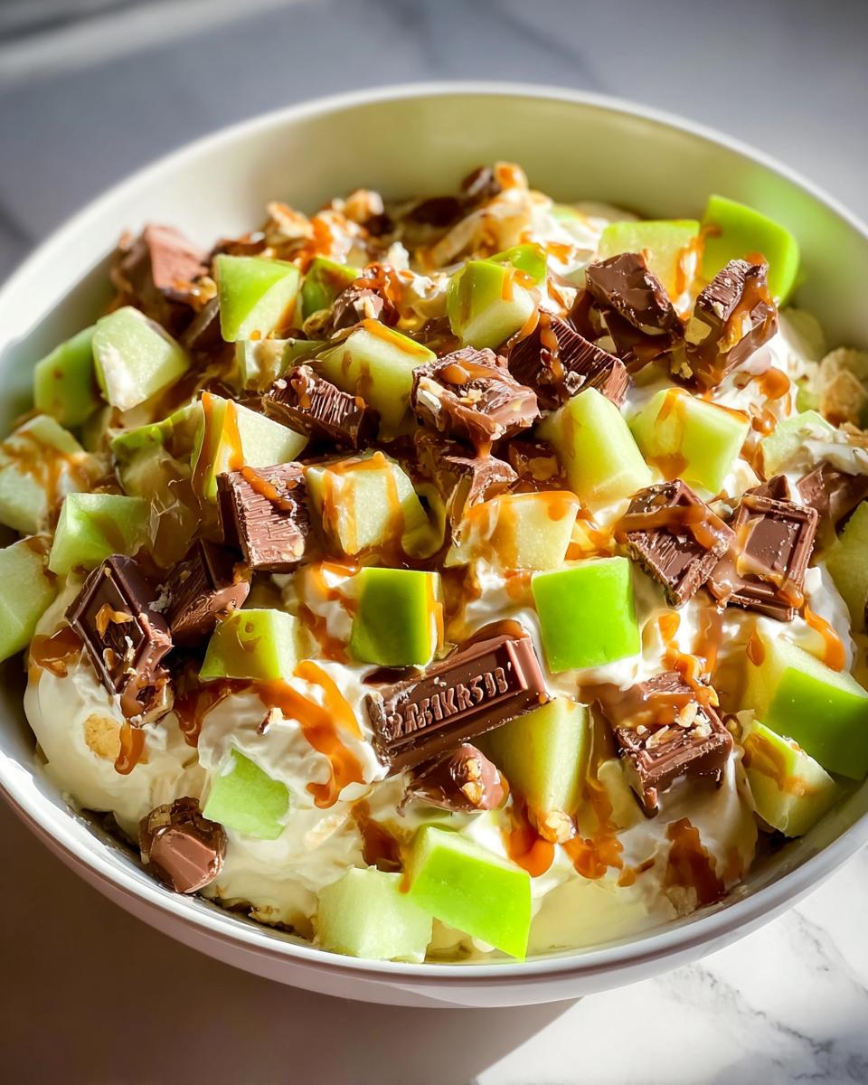 Snicker Apple Salad - detail 4