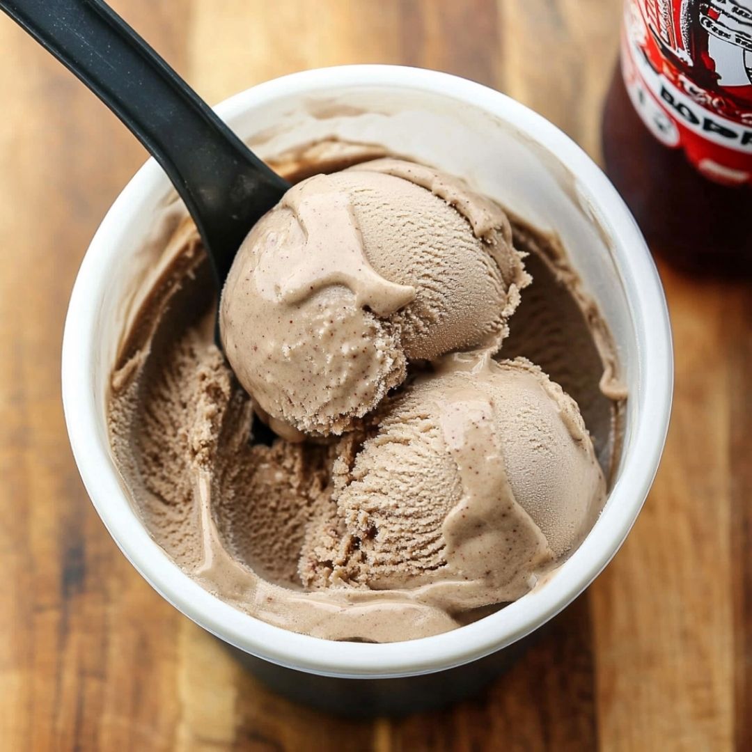 Dr Pepper Ice Cream