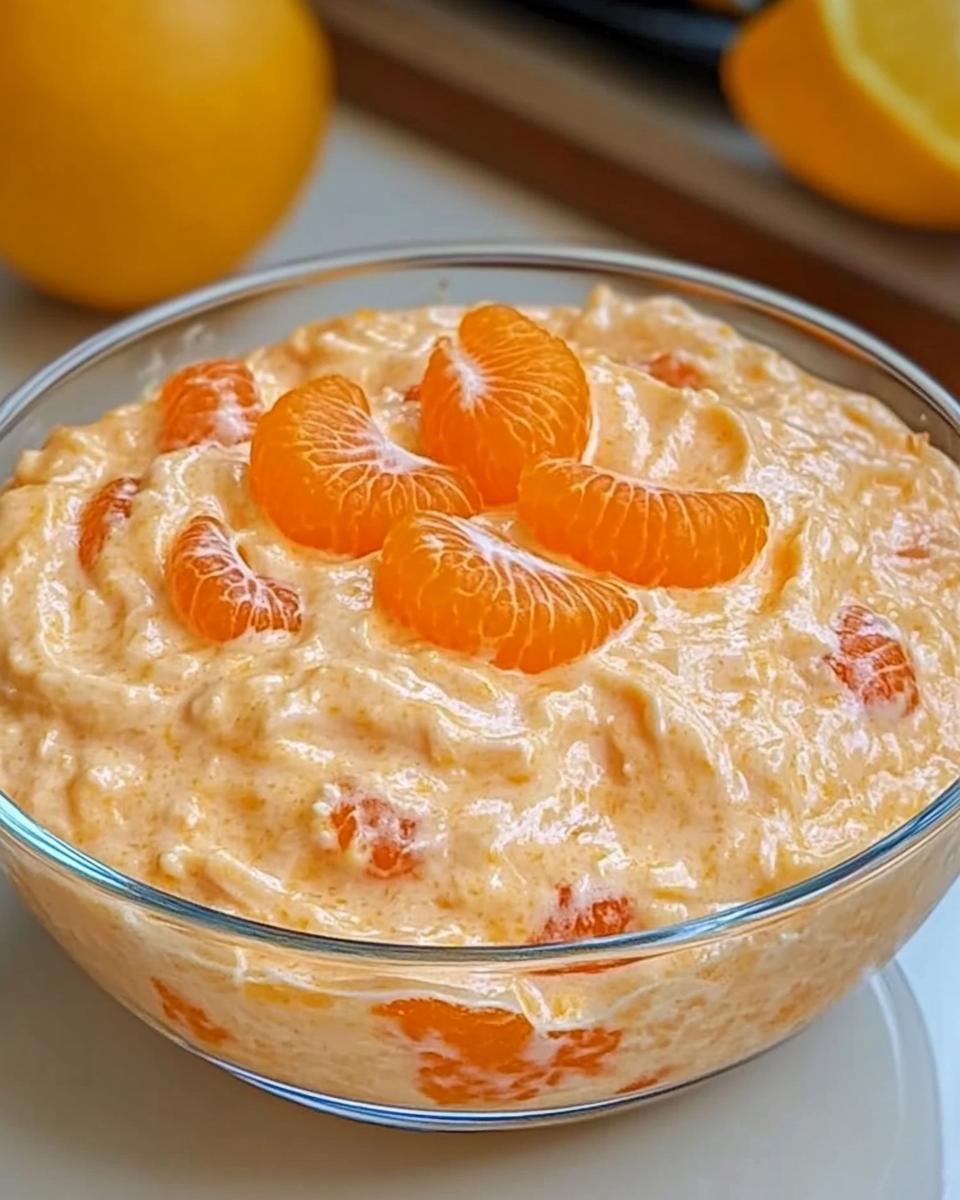 Mandarin Orange Jello Salad - detail 2