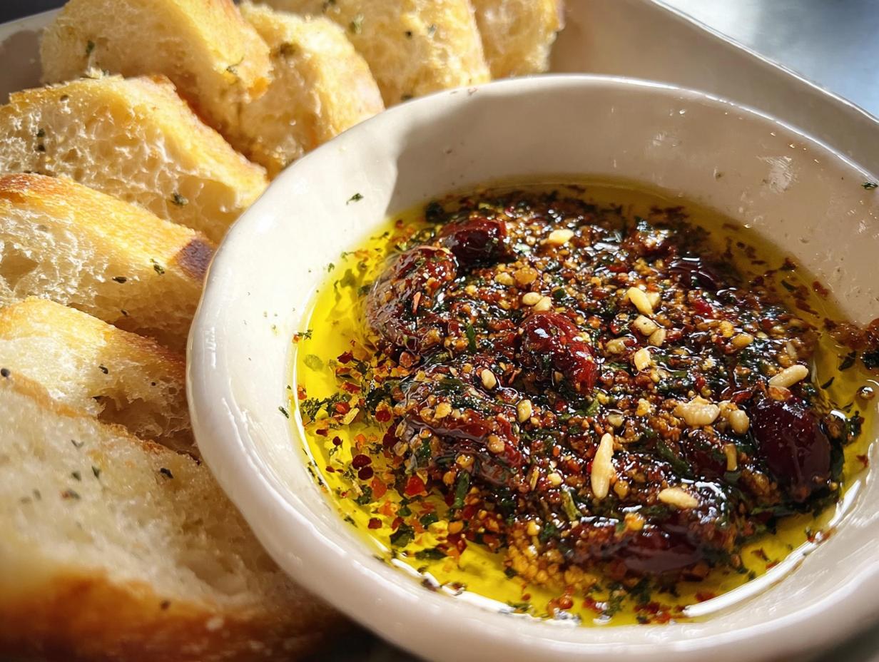 Mediterranean Olive Oil Dip