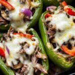 Juicy Philly Cheesesteak Stuffed Peppers in 40 Minutes 12 Philly Cheesesteak Stuffed Peppers