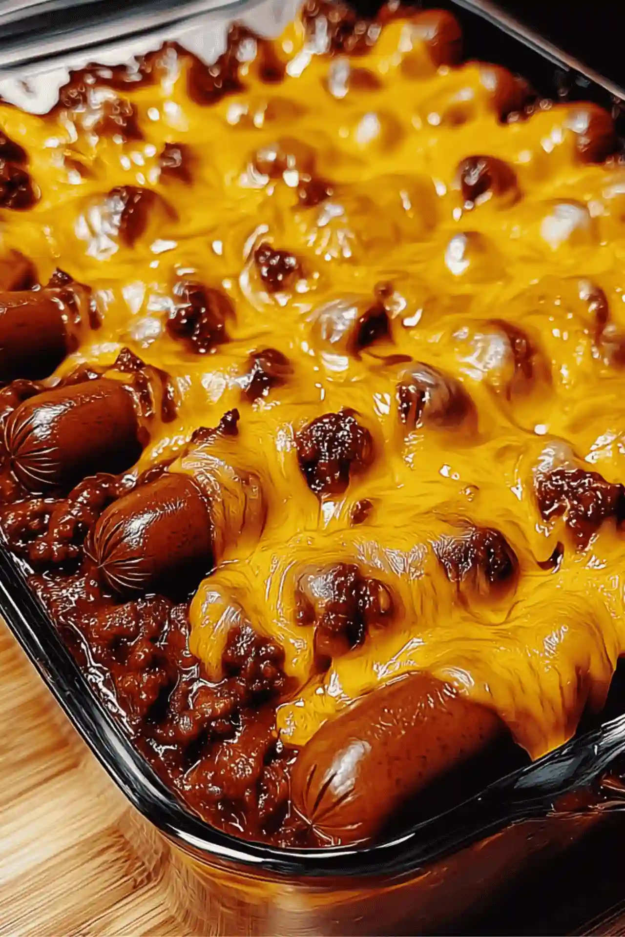 Fully Loaded Classic Chili Cheese Dog Casserole – Easy Family Recipe